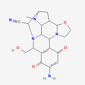 molecular formula C20H23N5O4 B1251521 Dnacin A1 