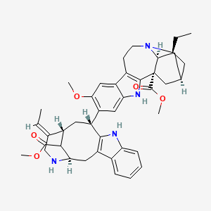 molecular formula C42H50N4O5 B1251526 Gabunine CAS No. 1357-30-8