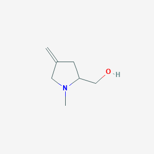 (1-Methyl-4-methylidenepyrrolidin-2-yl)methanol