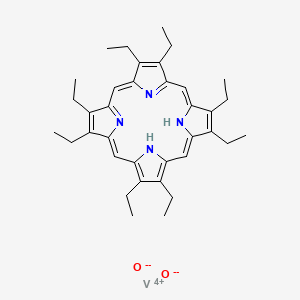 Vanadium(4+) octaethylporphyrin dioxidandiide