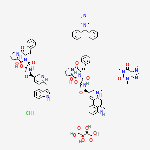 molecular formula C96H109ClN16O18 B1251537 Migril CAS No. 86498-65-9