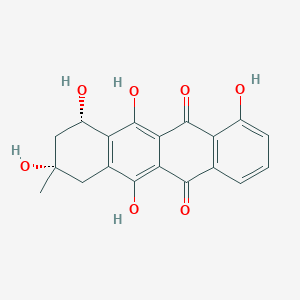 molecular formula C19H16O7 B1251539 科莫多醌 B 