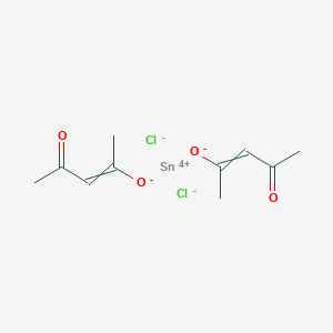 Tin(4+) bis(4-oxopent-2-en-2-olate) dichloride