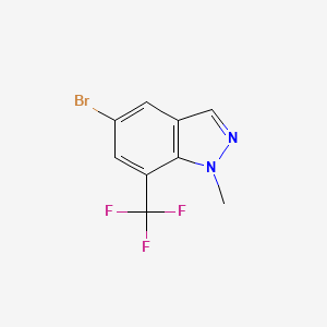 5-Bromo-1-methyl-7-(trifluoromethyl)-1H-indazole