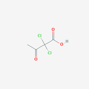 2,2-Dichloro-3-oxobutanoic acid