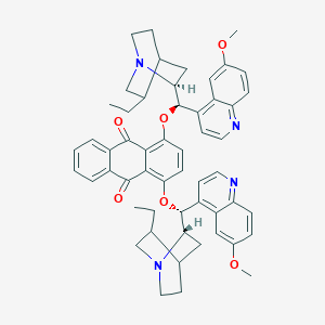 molecular formula C54H56N4O6 B1251545 1,4-Bis(dihydroquinine)anthraquinoneanthraquinone 