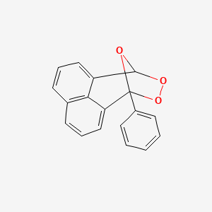 molecular formula C18H12O3 B1251546 1-Phenyl-1,4-epoxy-1h,4h-naphtho[1,8-de][1,2]dioxepin 