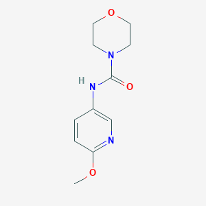 N-(6-Methoxypyridin-3-yl)morpholine-4-carboxamide