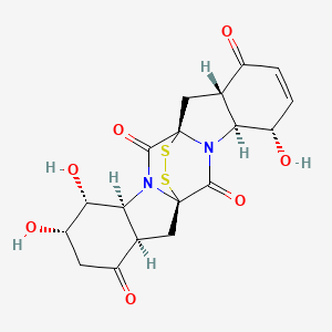 molecular formula C18H18N2O7S2 B1251560 Epicorazine C 