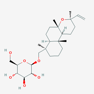 molecular formula C26H44O7 B1251564 Sagittarioside a 