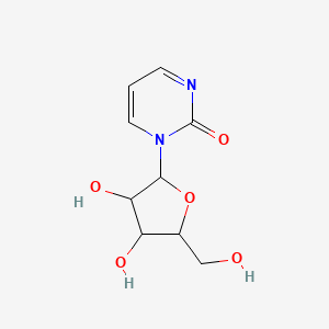 1-[(2R,4R,5R)-3,4-dihydroxy-5-(hydroxymethyl)-2-oxolanyl]-2-pyrimidinone