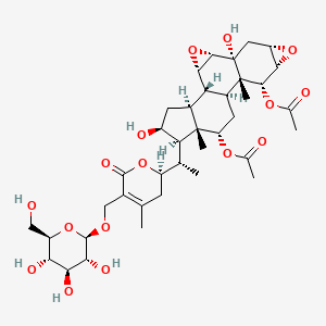 molecular formula C38H54O16 B1251584 香菇素 B 