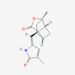 molecular formula C15H17NO3 B1251586 (+)-Isoampullicin 