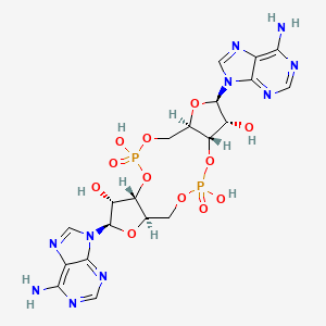 molecular formula C20H24N10O12P2 B1251588 环二腺苷酸 CAS No. 54447-84-6