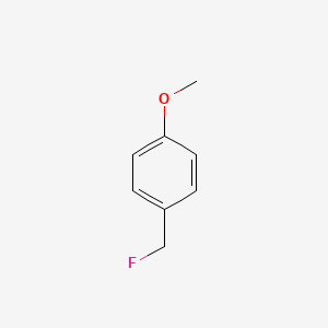 molecular formula C8H9FO B1251589 1-(氟甲基)-4-甲氧基苯 CAS No. 16473-39-5