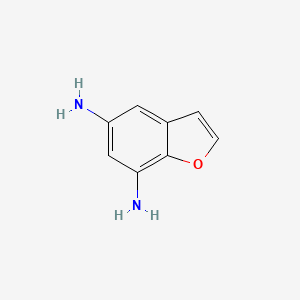 1-Benzofuran-5,7-diamine