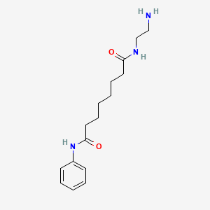 N~1~-(2-Aminoethyl)-N~8~-phenyloctanediamide