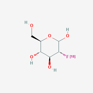 molecular formula C6H11FO5 B1251600 [18F]-氟脱氧葡萄糖 