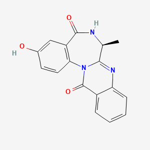 molecular formula C17H13N3O3 B1251618 环环菌素 C 
