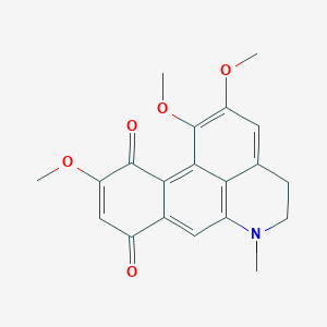 molecular formula C20H19NO5 B1251626 异紫堇酮 