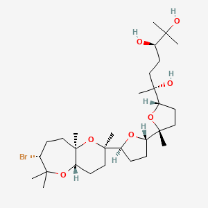 molecular formula C30H53BrO7 B1251647 Aurilol 