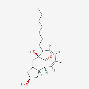 molecular formula C22H32O3 B1251652 Penostatin F 