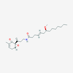 molecular formula C26H41NO4 B1251654 Malyngamide H 
