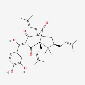 molecular formula C33H42O6 B1251667 aristophenone A 