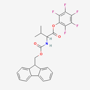 2,3,4,5,6-Pentafluorophenyl 2-{[(9H-fluoren-9-ylmethoxy)carbonyl]amino}-3-methylbutanoate