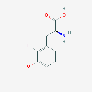 (2S)-2-amino-3-(2-fluoro-3-methoxyphenyl)propanoic acid