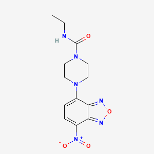 N-Ethyl-4-(7-nitro-2,1,3-benzoxadiazol-4-yl)piperazine-1-carboxamide