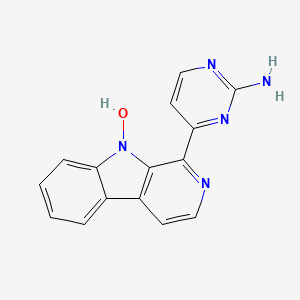 molecular formula C15H11N5O B1251700 N-羟基安诺蒙汀 CAS No. 878049-56-0