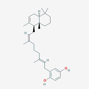 molecular formula C31H46O2 B1251703 考斯奇诺喹醇，（rel）-） 