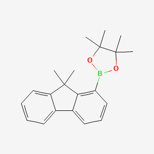 2-(9,9-Dimethyl-9H-fluoren-1-yl)-4,4,5,5-tetramethyl-1,3,2-dioxaborolane