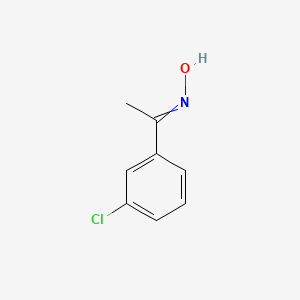 N-[1-(3-chlorophenyl)ethylidene]hydroxylamine