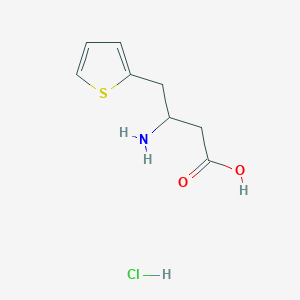 3-Amino-4-thiophen-2-ylbutanoic acid hydrochloride