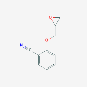molecular formula C10H9NO2 B125172 2-(环氧-2-基甲氧基)苯甲腈 CAS No. 38465-16-6