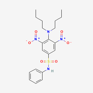 molecular formula C20H26N4O6S B1251721 Sulfamidas35 CAS No. 619267-15-1