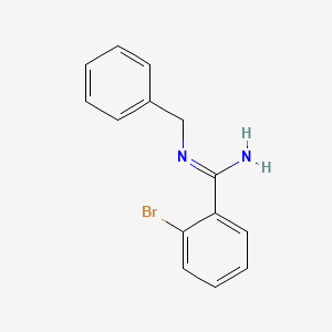 N-Benzyl-2-bromobenzenecarboximidamide