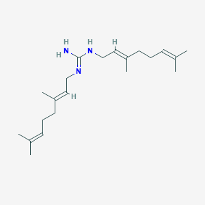 molecular formula C21H37N3 B1251723 Nitensidine A 