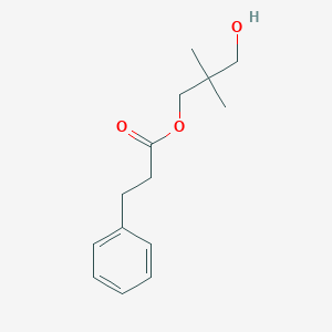 3-Hydroxy-2,2-dimethylpropyl 3-phenylpropanoate