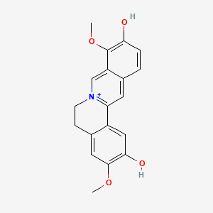 molecular formula C19H18NO4+ B1251730 Stepharanine 