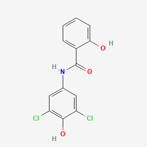 molecular formula C13H9Cl2NO3 B1251735 3',5'-Dichloro-2,4'-dihydroxybenzanilide 