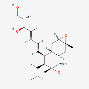 molecular formula C25H38O4 B1251740 fusarielin A 