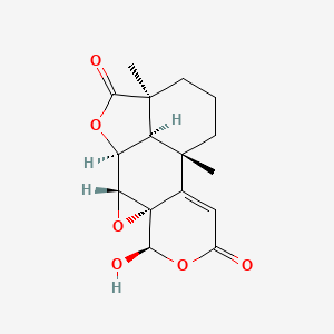 molecular formula C16H18O6 B1251746 Oidiolactone D 