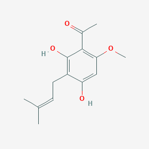molecular formula C14H18O4 B1251749 Preremirol 