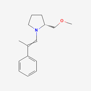 (2R)-2-(Methoxymethyl)-1-(2-phenylprop-1-en-1-yl)pyrrolidine