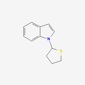 1-(Thiolan-2-yl)-1H-indole