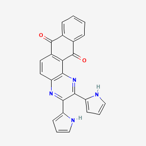 2,3-Di(1H-pyrrol-2-yl)naphtho[2,3-f]quinoxaline-7,12-dione