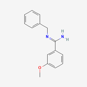 N-Benzyl-3-methoxybenzenecarboximidamide